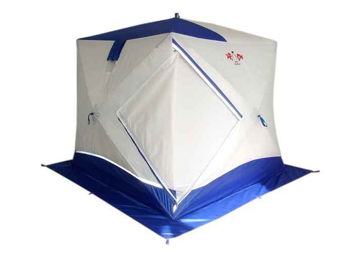 Зимняя палатка Призма Премиум 215x215, алюминий (двухслойная)