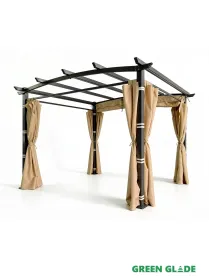 Шатер-беседка 72601 3х3х2,32 м полиэстер, Green Glade