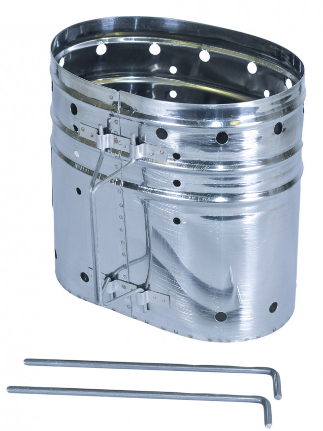 Печка щепочница Век под армейский котелок