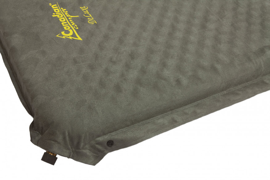 Коврик самонадувающийся CANADIAN CAMPER De-Lux 200х66х7 см, Серый