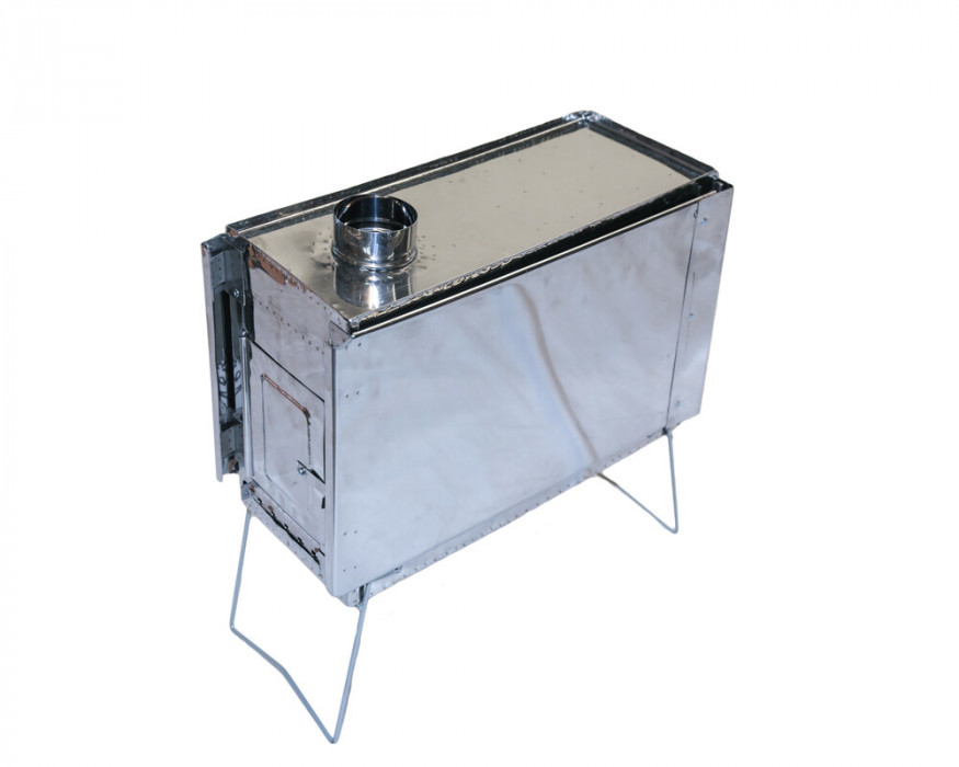 Печка Век Макси туристическая с шарнирными экранами