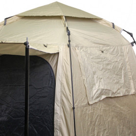 Палатка двухслойная Печора-4, зонтичного типа, 320*275*175 см, бежевая