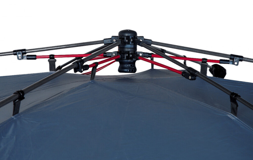 Полуавтоматическая кемпинговая палатка Sirius 6 black-out