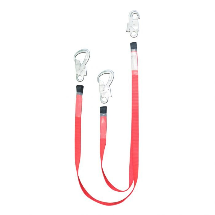 Строп из ленты двухветвевой с разной длиной плеча (Aд1 кр-01, кр-01, кр-04 ков.)