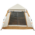 Палатка туристическая Печора-3 зонтичного типа, 200*200*135 см, бежевая