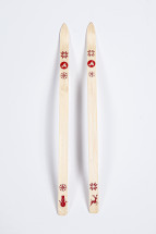 Лыжи Малыш, прогулочные детские 140 см, дерево