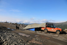 Тент Век 5х4,5 костровой