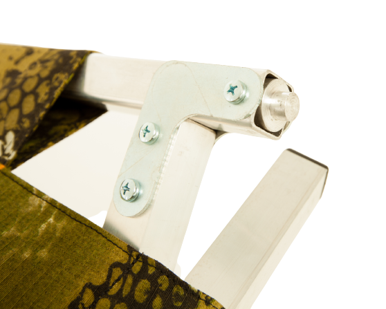 Раскладушка туристическая в чехле Пингвин, 1850х750х400 мм, труба алюминиевая 25х25 мм