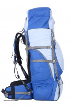 Рюкзак туристический Хальмер 1, с латами, синий-голубой, 100 л, ТАЙФ
