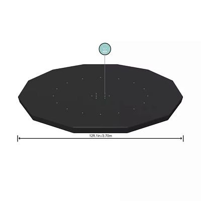 Чехол для круглых каркасных бассейнов 366 см, Bestway