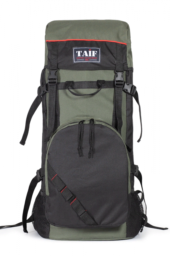 Рюкзак туристический Турист Лайт 1, ПВХ 600, олива/черный, 120 л, ТАЙФ