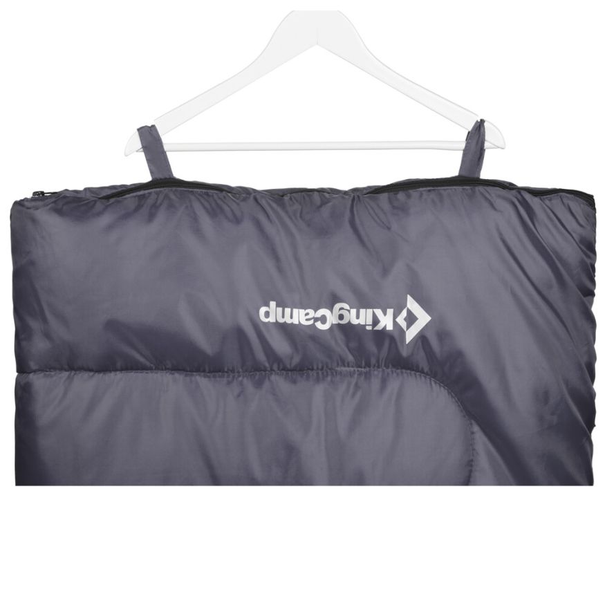 Спальный мешок Oxygen +8С, зелёный, левый, King Camp