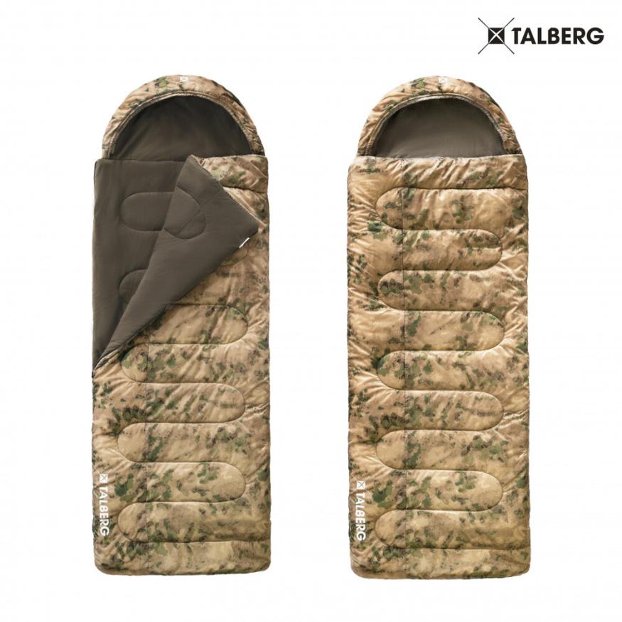 Cпальный мешок Forester -26, принт туман, Talberg