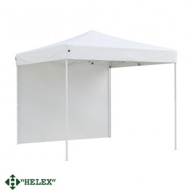 Тент-шатер Helex 24330 (раскладывается гармошкой), 3x3х3м полиэстер, белый