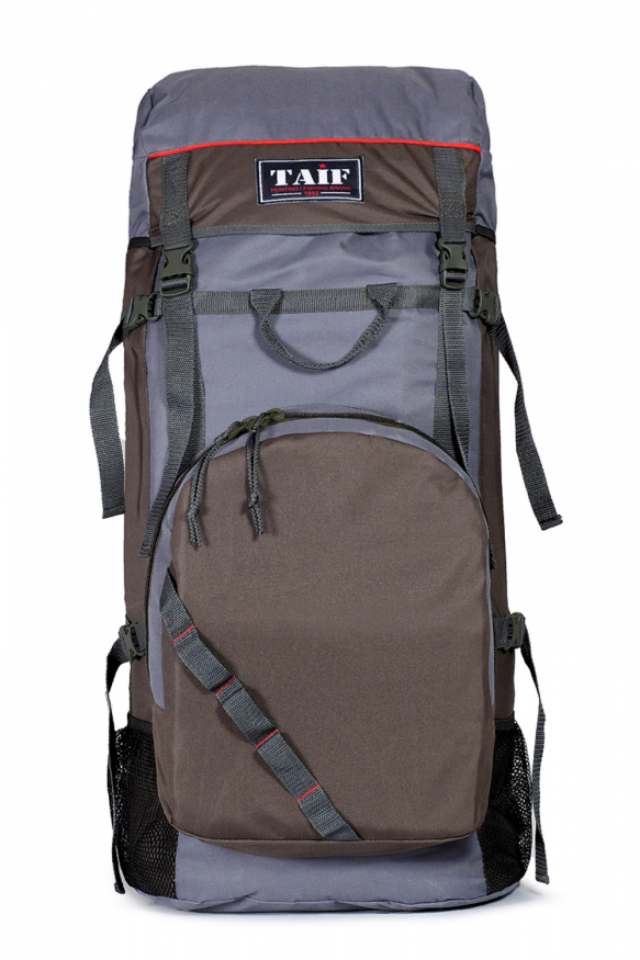 Рюкзак туристический Турист Лайт 3, ПВХ 600, серый/хаки, 100 л, ТАЙФ