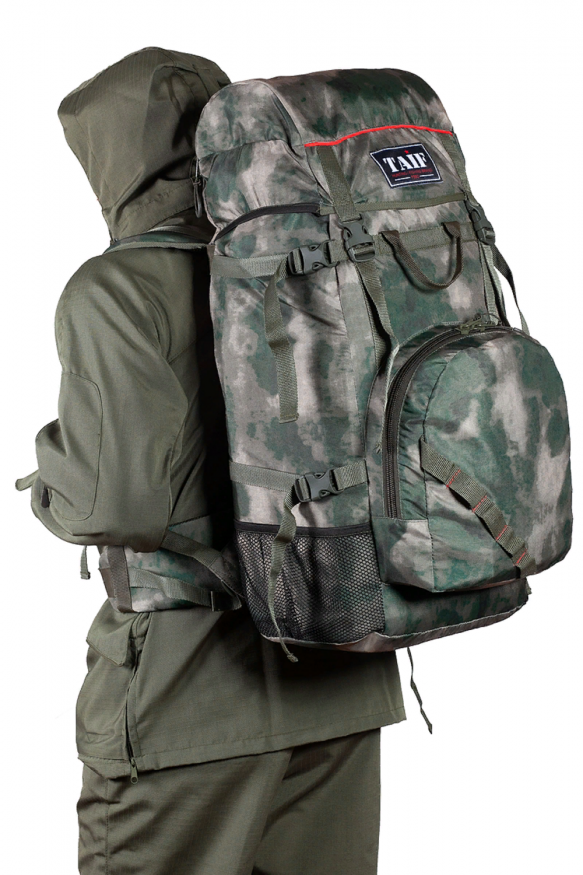 Рюкзак туристический Турист Лайт 7, ПВХ 600, мох, 100 л, ТАЙФ