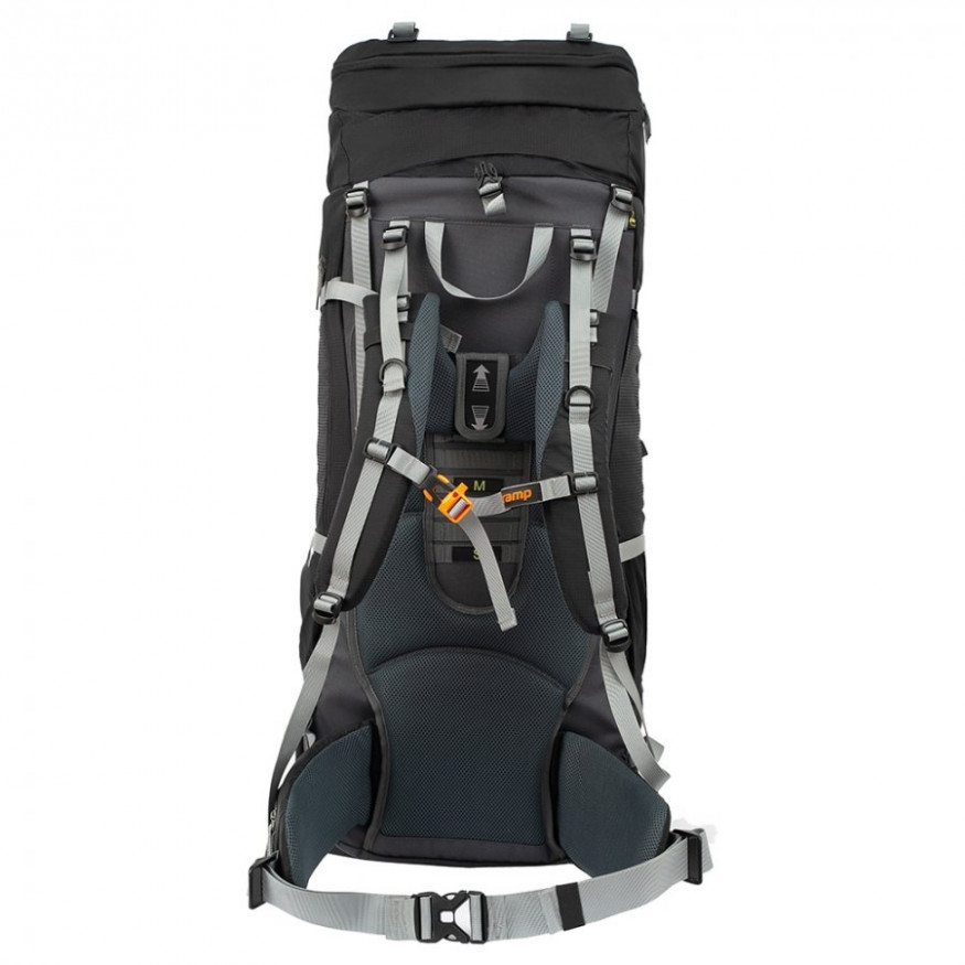 Рюкзак туристический Thor 90+10 черный, Tramp