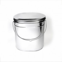 Котелок высокий 5,0 л крышка без ручек Роза Ветров