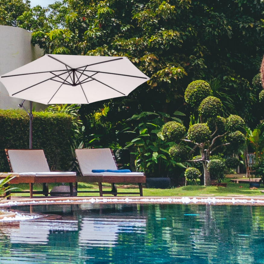 Зонт садовый 8002 серый, Green Glade