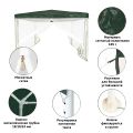 Тент садовый 1028 3х3х2,5м полиэтилен, Green Glade